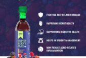 GEO Natural Super Berry Max Juice Concentrate For Immunity Booster, Heart Health And Beauty Mixed Fruit