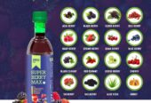 GEO Natural Super Berry Max Juice Concentrate For Immunity Booster, Heart Health And Beauty Mixed Fruit