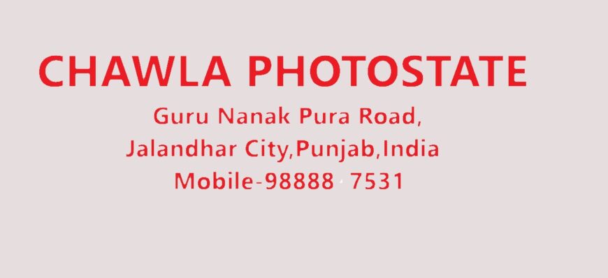 Chawla Photostate