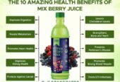 GEO Natural Super Berry Max Juice Concentrate For Immunity Booster, Heart Health And Beauty Mixed Fruit