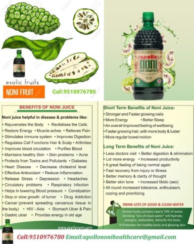 NONI JUICE WELLNESS HEALTH DRINKS